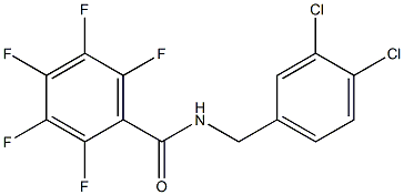 N-(3,4-dichlorobenzyl)-2,3,4,5,6-pentafluorobenzamide