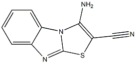 3-amino[1,3]thiazolo[3,2-a]benzimidazole-2-carbonitrile Structure