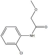 N-(2-chlorophenyl)-2-methoxyacetamide Structure