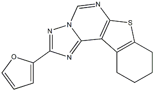  2-(2-furyl)-8,9,10,11-tetrahydro[1]benzothieno[3,2-e][1,2,4]triazolo[1,5-c]pyrimidine