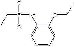 N-(2-ethoxyphenyl)ethanesulfonamide Structure