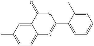 6-methyl-2-(2-methylphenyl)-4H-3,1-benzoxazin-4-one