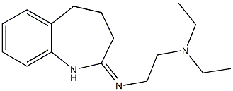  N-[2-(diethylamino)ethyl]-N-(1,3,4,5-tetrahydro-2H-1-benzazepin-2-ylidene)amine