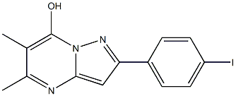 2-(4-iodophenyl)-5,6-dimethylpyrazolo[1,5-a]pyrimidin-7-ol
