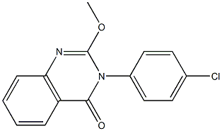  3-(4-chlorophenyl)-2-methoxy-4(3H)-quinazolinone