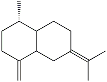 4a-methyl-1-methylidene-7-propan-2-ylidene-decalin Structure