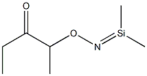 三甲基丁酮肟基硅烷, , 结构式