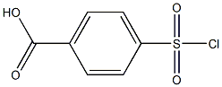 对羧基苯磺酰氯, , 结构式