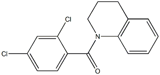 (2,4-dichlorophenyl)[3,4-dihydro-1(2H)-quinolinyl]methanone Structure