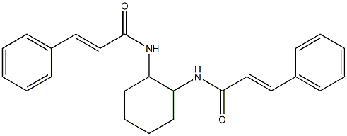 (E)-3-phenyl-N-(2-{[(E)-3-phenyl-2-propenoyl]amino}cyclohexyl)-2-propenamide