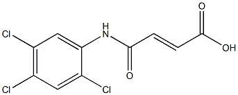 (E)-4-oxo-4-(2,4,5-trichloroanilino)-2-butenoic acid