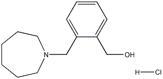 [2-(1-azepanylmethyl)phenyl]methanol hydrochloride