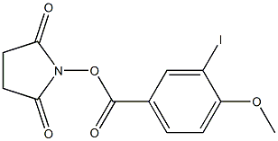 1-[(3-iodo-4-methoxybenzoyl)oxy]-2,5-pyrrolidinedione|