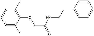 2-(2,6-dimethylphenoxy)-N-phenethylacetamide|