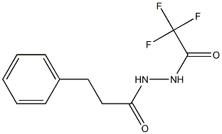 2,2,2-trifluoro-N'-(3-phenylpropanoyl)acetohydrazide|