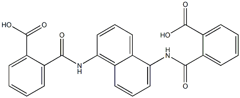 2-[({5-[(2-carboxybenzoyl)amino]-1-naphthyl}amino)carbonyl]benzoic acid|