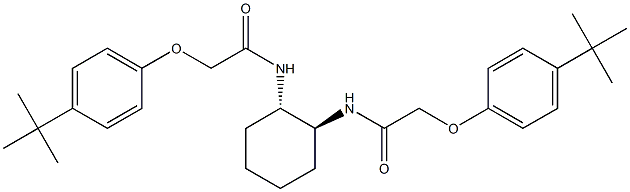 2-[4-(tert-butyl)phenoxy]-N-[(1S,2S)-2-({2-[4-(tert-butyl)phenoxy]acetyl}amino)cyclohexyl]acetamide