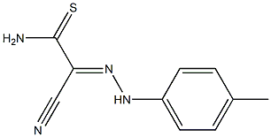  2-cyano-2-[(E)-2-(4-methylphenyl)hydrazono]ethanethioamide