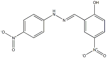 2-hydroxy-5-nitrobenzaldehyde N-(4-nitrophenyl)hydrazone