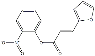 2-nitrophenyl (E)-3-(2-furyl)-2-propenoate 结构式