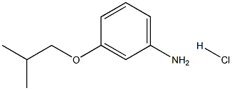 3-isobutoxyaniline hydrochloride Struktur