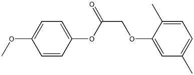  4-methoxyphenyl 2-(2,5-dimethylphenoxy)acetate