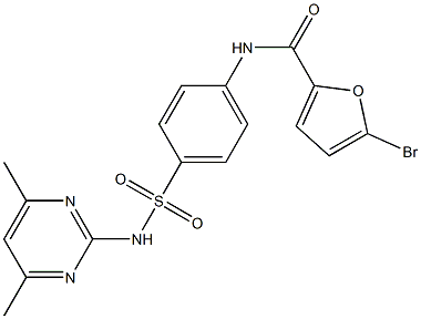 5-bromo-N-(4-{[(4,6-dimethyl-2-pyrimidinyl)amino]sulfonyl}phenyl)-2-furamide