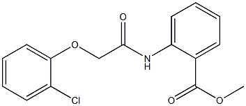 methyl 2-{[2-(2-chlorophenoxy)acetyl]amino}benzoate