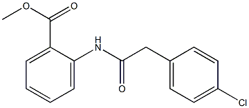 methyl 2-{[2-(4-chlorophenyl)acetyl]amino}benzoate