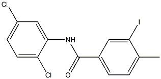 N-(2,5-dichlorophenyl)-3-iodo-4-methylbenzamide Structure