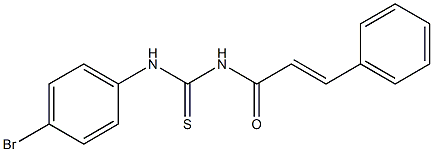 N-(4-bromophenyl)-N'-[(E)-3-phenyl-2-propenoyl]thiourea