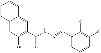  N'-[(E)-(2,3-dichlorophenyl)methylidene]-3-hydroxy-2-naphthohydrazide