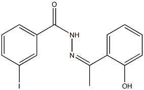 N'-[(Z)-1-(2-hydroxyphenyl)ethylidene]-3-iodobenzohydrazide