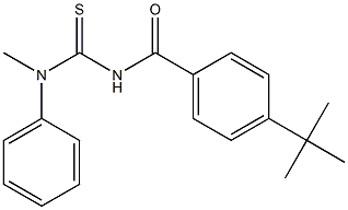 N'-[4-(tert-butyl)benzoyl]-N-methyl-N-phenylthiourea