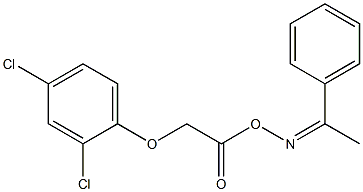 2,4-dichloro-1-[2-oxo-2-({[(Z)-1-phenylethylidene]amino}oxy)ethoxy]benzene