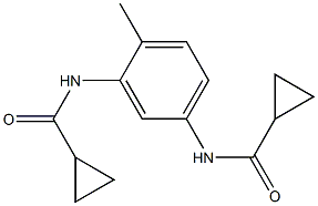  N-{5-[(cyclopropylcarbonyl)amino]-2-methylphenyl}cyclopropanecarboxamide