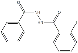 N'-benzoyl-2-iodobenzohydrazide Struktur