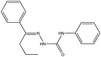  N-phenyl-2-[(E)-1-phenylbutylidene]-1-hydrazinecarboxamide