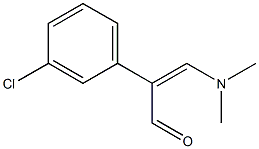 (Z)-2-(3-chlorophenyl)-3-(dimethylamino)-2-propenal