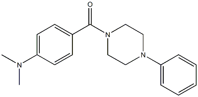 [4-(dimethylamino)phenyl](4-phenylpiperazino)methanone