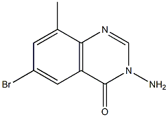  3-amino-6-bromo-8-methyl-4(3H)-quinazolinone