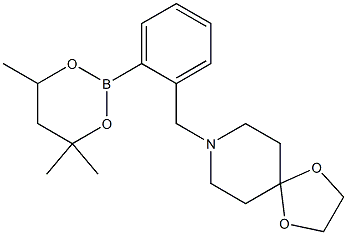 8-[2-(4,4,6-Trimethyl-1,3,2-dioxaborinan-2-yl)benzyl]-1,4-dioxa-8-azaspiro[4.5]decane