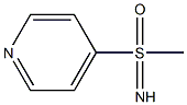 S-Methyl-S-(4-pyridinyl) sulfoximine ,85% Structure