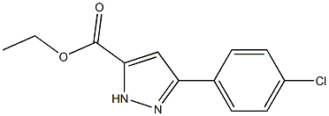  5-(4-氯苯基)-2H-吡唑-3-羧酸乙脂