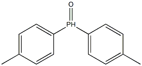 双(对甲基苯基)氧化膦, , 结构式