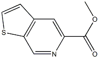 Thieno[2,3-c]pyridine-5-carboxylic acid methyl ester Structure