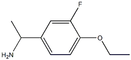 1-(4-ethoxy-3-fluorophenyl)ethanamine