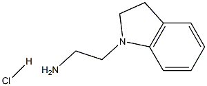2-(2,3-dihydro-1H-indol-1-yl)ethanamine hydrochloride,,结构式