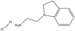 2-(2,3-dihydro-1H-indol-1-yl)ethanamine hydrochloride Structure