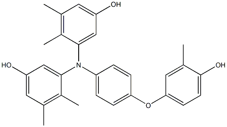  N,N-Bis(5-hydroxy-2,3-dimethylphenyl)-4-(4-hydroxy-3-methylphenoxy)benzenamine